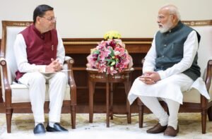 प्रधानमंत्री नरेंद्र मोदी से मिले सीएम पुष्कर सिंह धामी, उत्तराखंड आगमन का दिया निमंत्रण