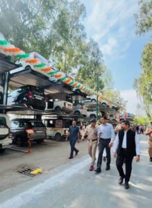 मुख्यमंत्री श्री पुष्कर सिंह धामी ने परेडग्राउंड आटोमेटेड पार्किंग का किया लोकार्पण।
