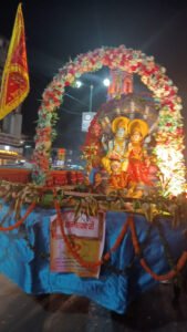 बाला जी शोभा यात्रा में भक्तों का सैलाब भक्ति की रसधारा में बहा।