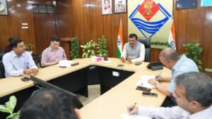 मुख्य सचिव ने की स्टेट प्रगति के तहत विभिन्न परियोजनाओं की समीक्षा; कार्यों में तेजी लाते हुए निर्धारित समयसीमा परियोजनाओं को पूर्ण किया जाएरू मुख्य सचिव