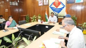 मुख्य सचिव श्री आनन्द बर्द्धन की अध्यक्षता में सोमवार को सचिवालय में जाईका (JICA) वित्तपोषित उत्तराखण्ड एकीकृत बागवानी विकास परियोजना से सम्बन्धित उच्च अधिकार प्राप्त समिति की बैठक संपन्न हुई।