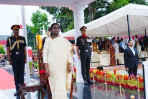 राष्ट्रपति द्रौपदी मुर्मू की गरिमामई उपस्थिति में आईएमए की पासिंग आउट परेड सम्पन्न