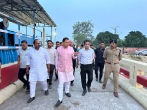 मुख्यमंत्री श्री पुष्कर सिंह धामी ने आज जनपद ऊधम सिंह नगर के खटीमा क्षेत्र में स्थित उभरते हुए पर्यटक स्थल लोहियाहेड वाटर बाईपास का स्थलीय निरीक्षण किया।