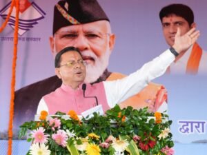 मुख्यमंत्री श्री पुष्कर सिंह धामी ने गदरपुर में ₹2,830.07 लाख की विकास परियोजनाओं का लोकार्पण एवं शिलान्यास किया