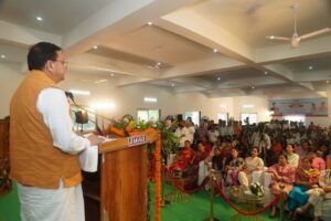 मुख्यमंत्री पुष्कर सिंह धामी ने किया मसूरी विधानसभा में विभिन्न विकास योजनाओं का लोकार्पण – शिलान्यास