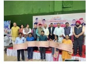 सेवा संकल्प अभियान के अंतर्गत आयोजित शिविर में नशा मुक्ति की शपथ, पात्र लाभार्थियों को पेंशन स्वीकृति एवं विवाह सहायता राशि वितरित